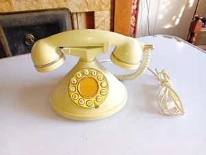 Mybelle Chic 373 cream retro classic Telephone Landline Home House Phone Corded - Picture 1 of 8