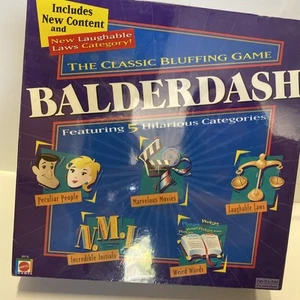 Balderdash, The Classic Bluffing Game 5 Hilarious Categories, BRAND NEW, FAMILY - Picture 1 of 17