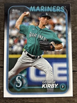 2024 Topps Series 1 - George Kirby #75 - Image 1 of 2