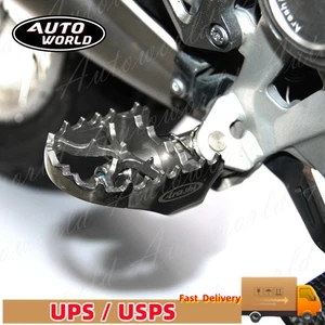 Twistable Front Rider Footrest Peg For BMW R1200GS ADV 2013-2018 R1250GS 2019 20 - Picture 1 of 18