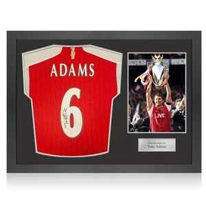 Camiseta de fútbol firmada por Tony Adams Arsenal 2023-24. Marco Icon - Imagen 1 de 5