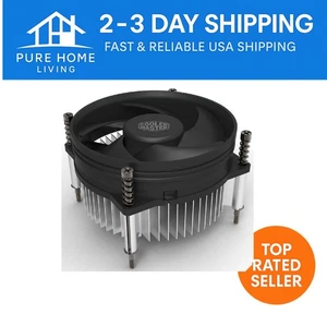 Compact Cooler Master CPU Cooler - Silent 92mm Fan for Intel LGA 1150/1156 - Picture 1 of 12