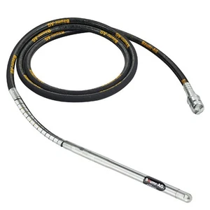 6m Concrete Vibrating Shaft with 28mm Head, 3-Claw Coupler for Bubble-Free Pours - Picture 1 of 8