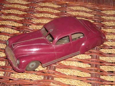 Vintage Plastic Triang Minic Buick No 2 Police Car 1950s Clockwork Spares Repair - Image 1 of 4