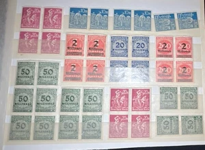 DR Infla  kleine Sammlung postfrisch Vierer - Bild 1 von 1