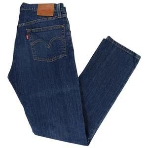Jeans Levi’s 501 Premium para mujer 27x30 botón mosca tiro alto pierna recta - Imagen 1 de 9
