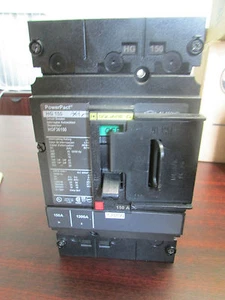 Square D HGF36150 Circuit Breaker with lockout & rear connectors  - Picture 1 of 2