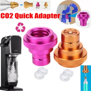 Neu CO2 Quick Adapter Connect SodaStream Water Carbonator Duo Art Terra Adapter - Bild 1 von 17