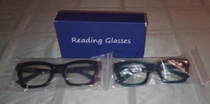 GAFAS DE LECTURA PROGRESIVA HUBEYE 1.75 MULTI ENFOQUE BLOQUEO DE LUZ AZUL 2 PARES - Imagen 1 de 9