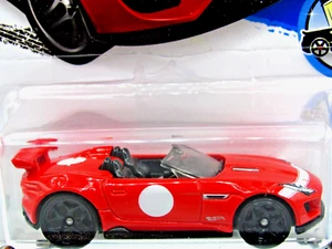HOT WHEELS 2016 SHOWROOM SERIES 15 JAGUAR F-TYPE PROJECT 7 - Picture 1 of 3