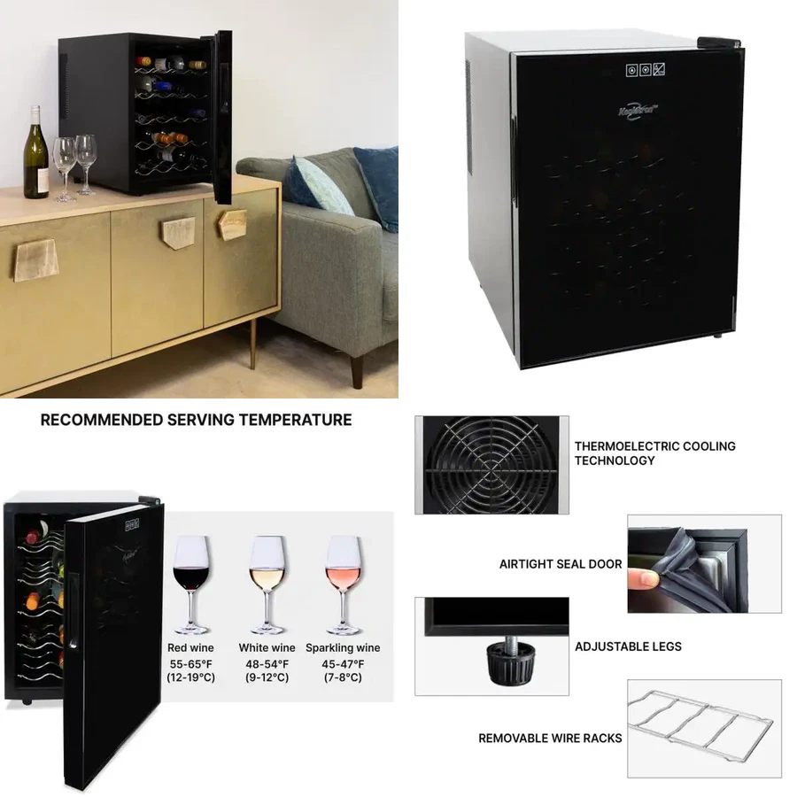 Koolatron WC20 20 Thermoelectric Wine Fridge