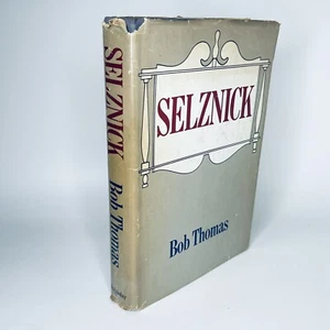 Vintage 1970 Selznick By Bob Thomas Hardcover + Dust Jacket 1st Edition - Picture 1 of 17