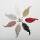 Christmas Leaf Pendant Factory Matching Wholesale 5pcs Small Leaf with Clip