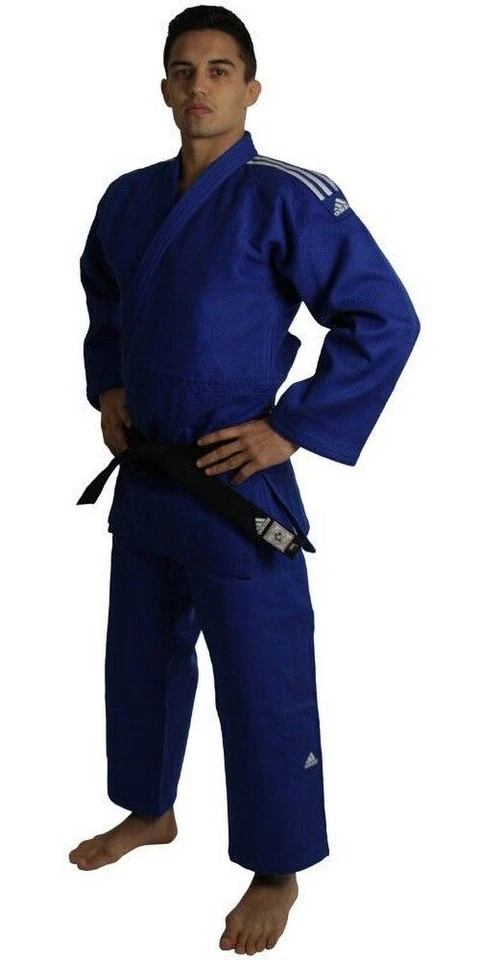 adidas Judoanzug Champion II IJF Approved Blau - Bild 1 von 1