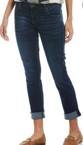 KUT From The Kloth Low Rise Skinny Dark Wash Jeans Women’s Sz 14  - Picture 1 of 5