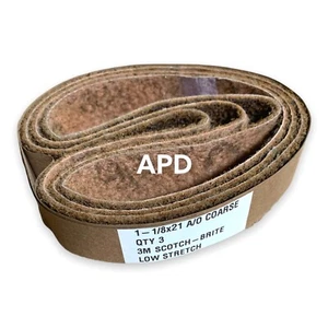 Cinturón elástico bajo premium grueso 3M Scotch-Brite 1-1/8"x21" 3 cada uno - Imagen 1 de 1