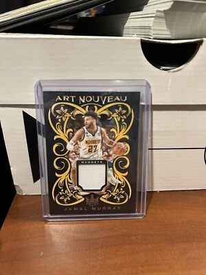 Jamal Murray - 2023-24 Court Kings Art Nouveau GAME WORN Patch / Relic #AN-MRY - Image 1 of 2