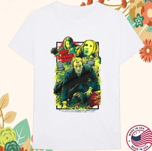 T-shirt La notte dei morti viventi circondata dalla morte, taglia S-5XL - Foto 1 di 4