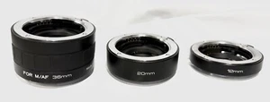 [ TOP MINT ] Kenko Extension Tube 3Set 36 20 12 For Minolta Sony α A  M-AF M AF - Picture 1 of 2
