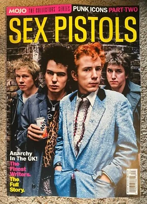 MOJO COLLECTOR'S SERIES Magazine SEX PISTOLS Punk Icons Full Story Pt 2 ANARCHY