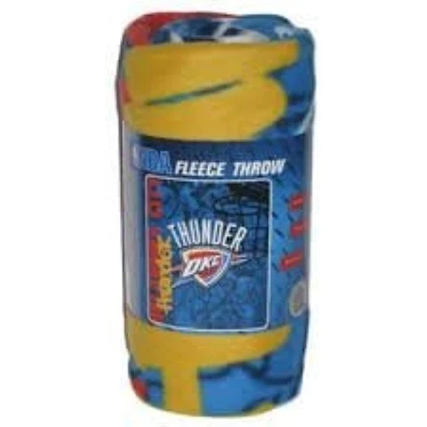 Oklahoma City Thunder Fleece Throw Blanket Cover