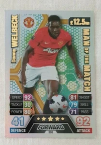 Topps Match Attax Extra 2014 Man of the Match Danny Welbeck 393 - Picture 1 of 2