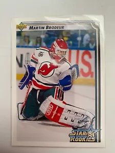 Martin Brodeur - 1992-93 Upper Deck - Star Rookies #408 - Bild 1 von 2