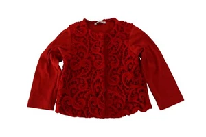 DOLCE & GABBANA Kinder Pullover rot Baumwolle Wolle Strick Cardigan 18/24 Monate UVP 400 $ - Bild 1 von 5