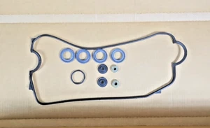 valve cover gasket set Honda 4, 1493cc 1590cc Mccord CV 1250 Federal Mogul 88-93 - Picture 1 of 11