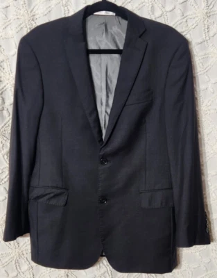 Murano Blazer мужской 40с темно серый шерсти Collezione Slim Fit опрятный нарядный бизнес - Изображение 1 из 4