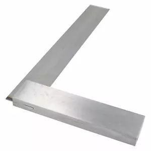 10 Zoll 250 mm Ingenieur Tri Set Quadratisch rechter Winkel gerade Kante Edelstahl - Bild 1 von 3