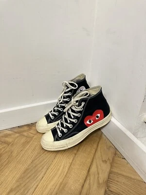 Comme des Garcons X Converse Chuck Taylor Hi Top US7 - Изображение 1 из 4
