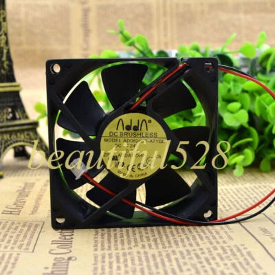1pc ADDA AD0824US-A71GL 8CM 8025 DC24V 0.26A 2-wire Cooling Fan - Image 1 of 2