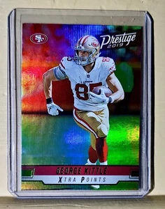 George Kittle 2019 Panini Prestige Football #149 Xtra Points tarjeta de la NFL 49ERS - Imagen 1 de 2