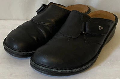 Zapatos sin cordones Finn Aussee cómodos zuecos cuero negro para mujer 37 (US 6.5) Alemania Foto 1 de 4