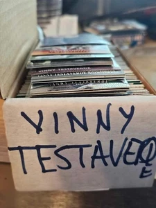 VINNY TESTAVERDE LOT OF 400+ NM Mint Collectors Fun Box Inserts Refractors etc. - Bild 1 von 10