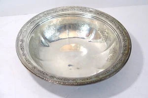 Handtuch Silberschmiede Louis XIV Sterling Silber Servierschale - Bild 1 von 9