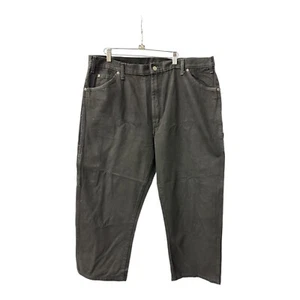Dickies Vintage Carpenter Pants Jeans 40x28 Work Wear Y2K Skate Baggy Black - Picture 1 of 14