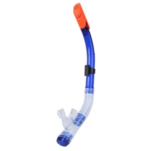 (Snorkel)Half Dry Rubber Swim Snorkel Breathing Tube For Diving Swimming MU - Picture 1 of 12
