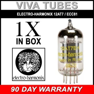 Brand New Gain Tested Electro-Harmonix 12AT7 ECC81 Vacuum Tube - Picture 1 of 1