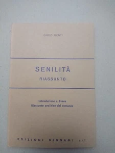 SENILITÀ RIASSUNTO EDIZIONI BIGNAMI - Picture 1 of 2