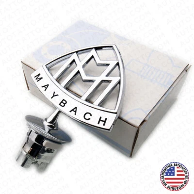 OEM Genuine New Maybach Hood Emblem Ornament Badge Standing Star AMG Edition - Изображение 1 из 4