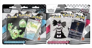 Pokemon Black Bolt & White Flare Tech Sticker Collection TWO! Presale Ships 8/7 - Picture 1 of 7