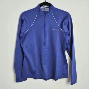 Columbia Omni Heat 1/4 Zip Pullover Gr. L Thermo Reflektierend Gefüttert Langarm - Bild 1 von 9
