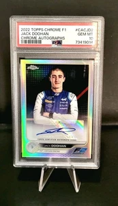 2022 Topps Chrome Formula 1 Auto Jack Doohan #CAC-JD2 PSA 10 GEM MT Auto - Picture 1 of 2