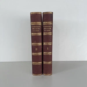 1836 A History of British Fishes William Yarrell 2 Vol. First Edition Bookplate - Picture 1 of 21