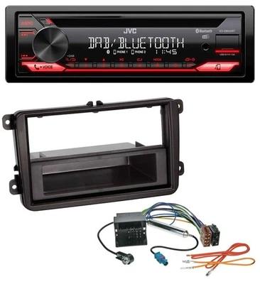 JVC CD DAB USB Bluetooth MP3 Autoradio für VW Amarok, Beetle, EOS (ab 06) - Bild 1 von 4