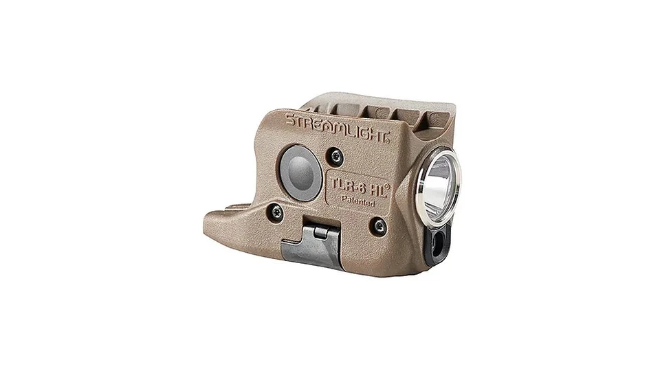 Streamlight 69341 TLR-6 HL FDE fits Glock 42/43/43x/48 Red Laser 300 Lumens - Image 1 of 1