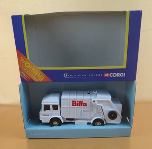 Corgi 58602 1:50 Scale Biffa Refuse Truck with Working Features - Boxed - Picture 1 of 9