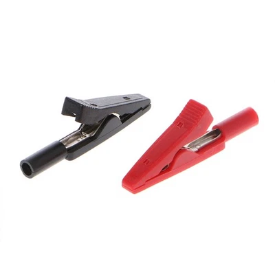 Clips Insulated Red/Black Female Adapter 10A 2 Pcs/1 Set 30V AC - Image 1 of 4